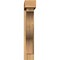 Ekena Millwork Funston Block Rough Sawn Bracket w/ Offset Brace, Western Red Cedar, 6"W x 26"D x 34"H BKT0604X26X34FST05RWR - alternate 4